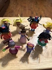 Vintage Cabbage Patch Kids Mini Figures PVC 1984 Figurines Lot of 9 Rare