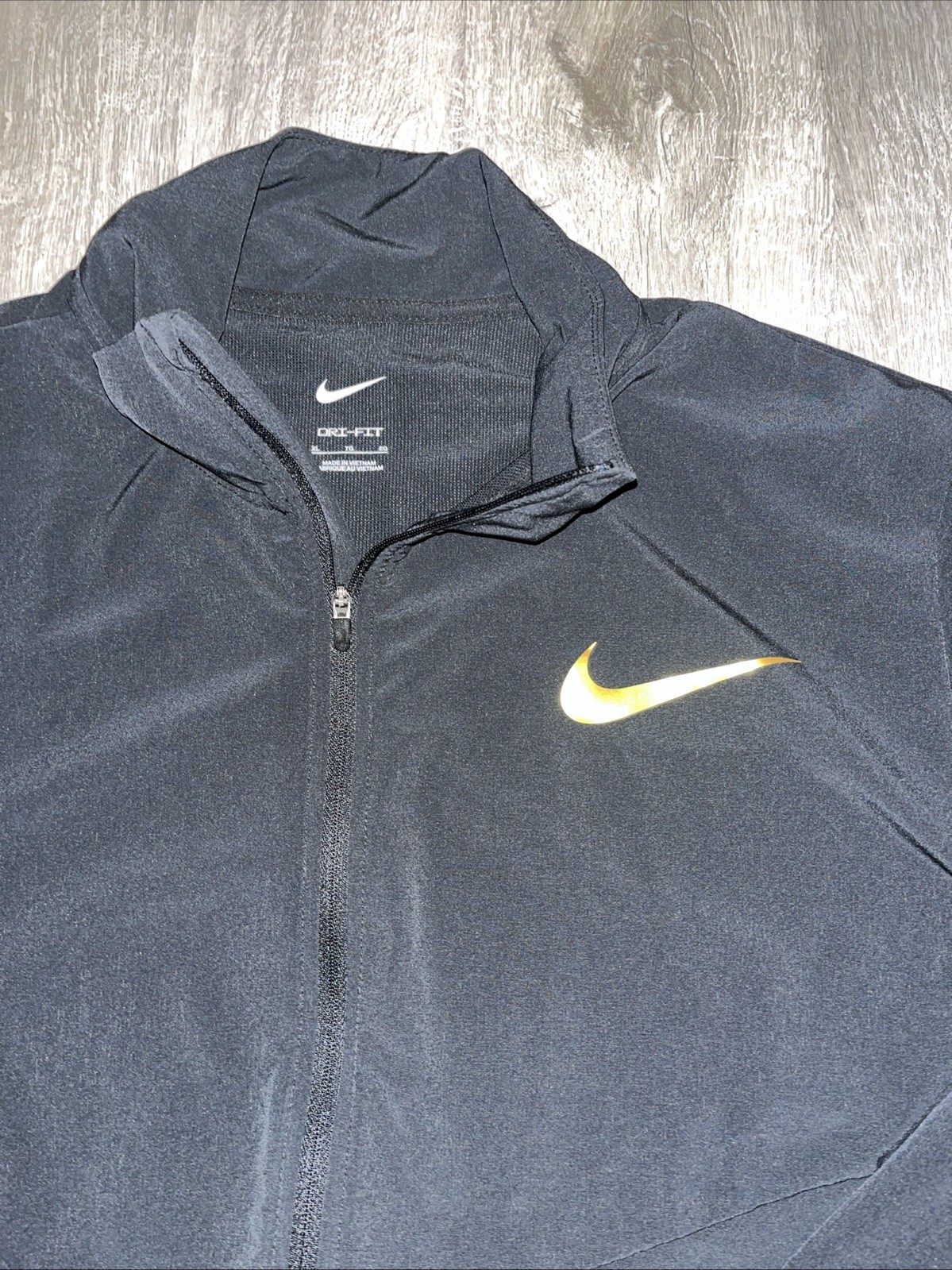 SACAI X NIKE Nike Pro Elite G Medalist Team Jacket Nero Uomo Taglia XL DX9062 077