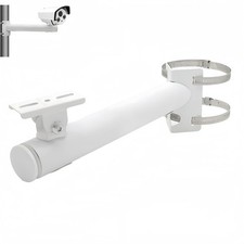 Surveillance Security Camera Mount Bracket CCTV Galvanized Tube Corner Stand