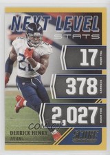2021 Score Next Level Stats Gold Derrick Henry #NL17 05ye