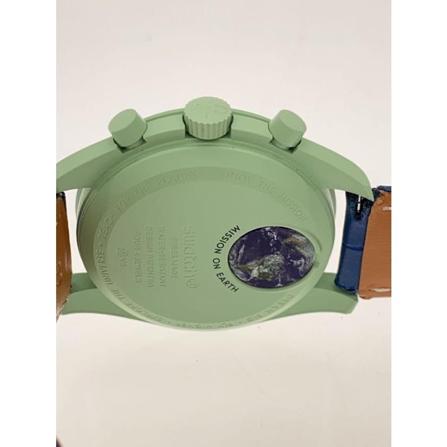 SWATCH◆Watch/Analog/BLU/BLU image 3