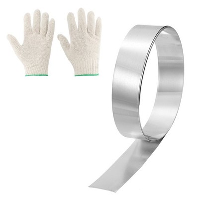 Aluminum Flashing Roll, 0.8'' x 3.28ft Aluminum Flashing Roofing Panels 1mm