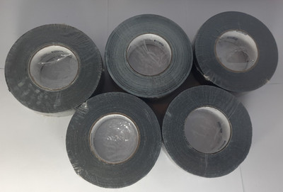 Uline  New Black Duct Tape Lot of 5