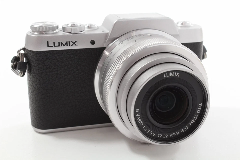 Panasonic Lumix DMC-GF7 12-32mm Kit schwarz/silber top Zustand 5100 Auslösungen, Foto 1 von 5
