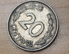 1972 Ecuador 20 Centavos