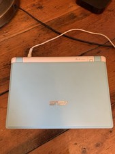 ASUS Eee PC 4g Surf, Blue And White retro/vintage mini computer