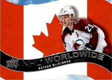 Nathan MacKinnon 2020-21 Upper Deck NHL Worldwide #WW-3 Colorado Avalanche