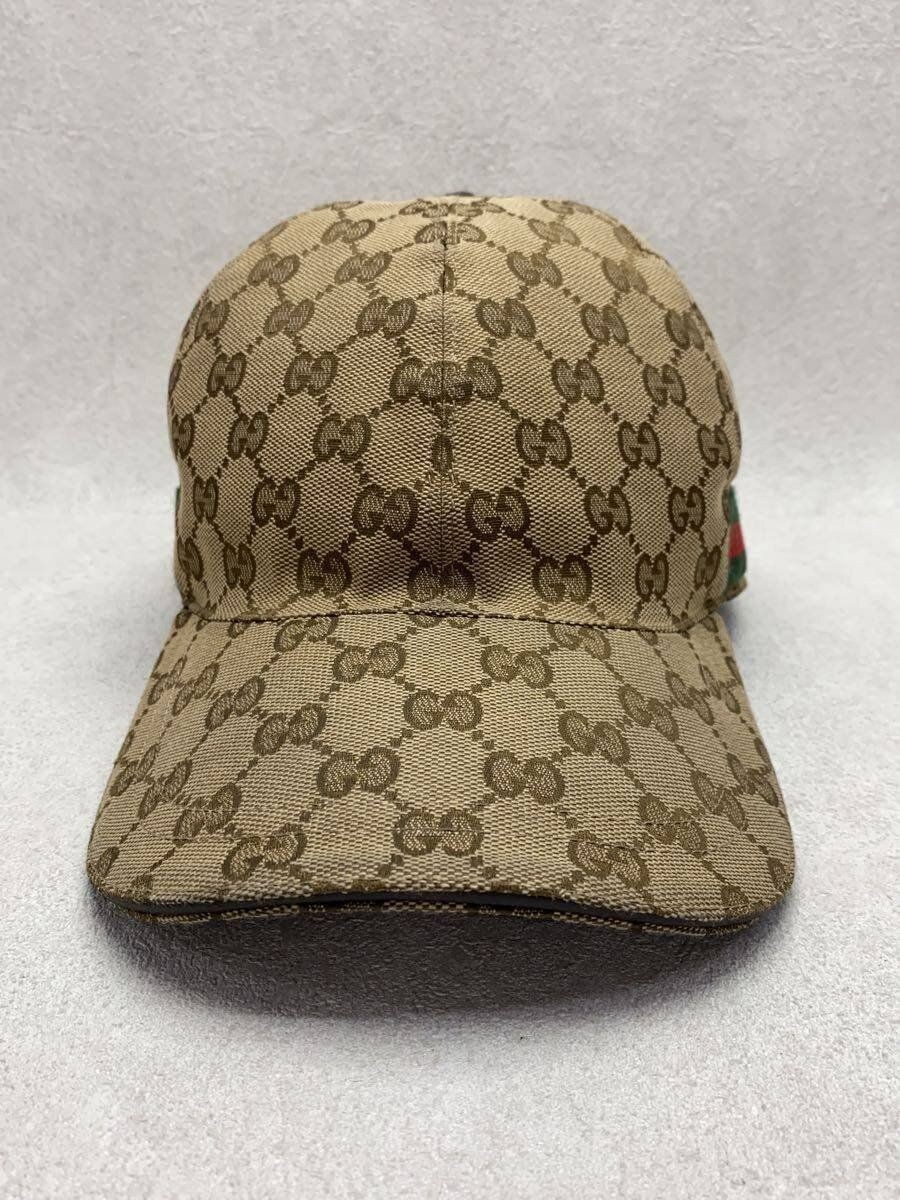 GUCCI 正規品　箱付き　ホワイト ロゴニット帽 Mサイズ ホワイト（白）系 GUCCI(グッチ) ニットキャップ・ビーニー