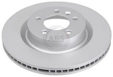 2x A.B.S. Coated Disque de frein Avant pour LAND ROVER Range Rover Sport (L320)