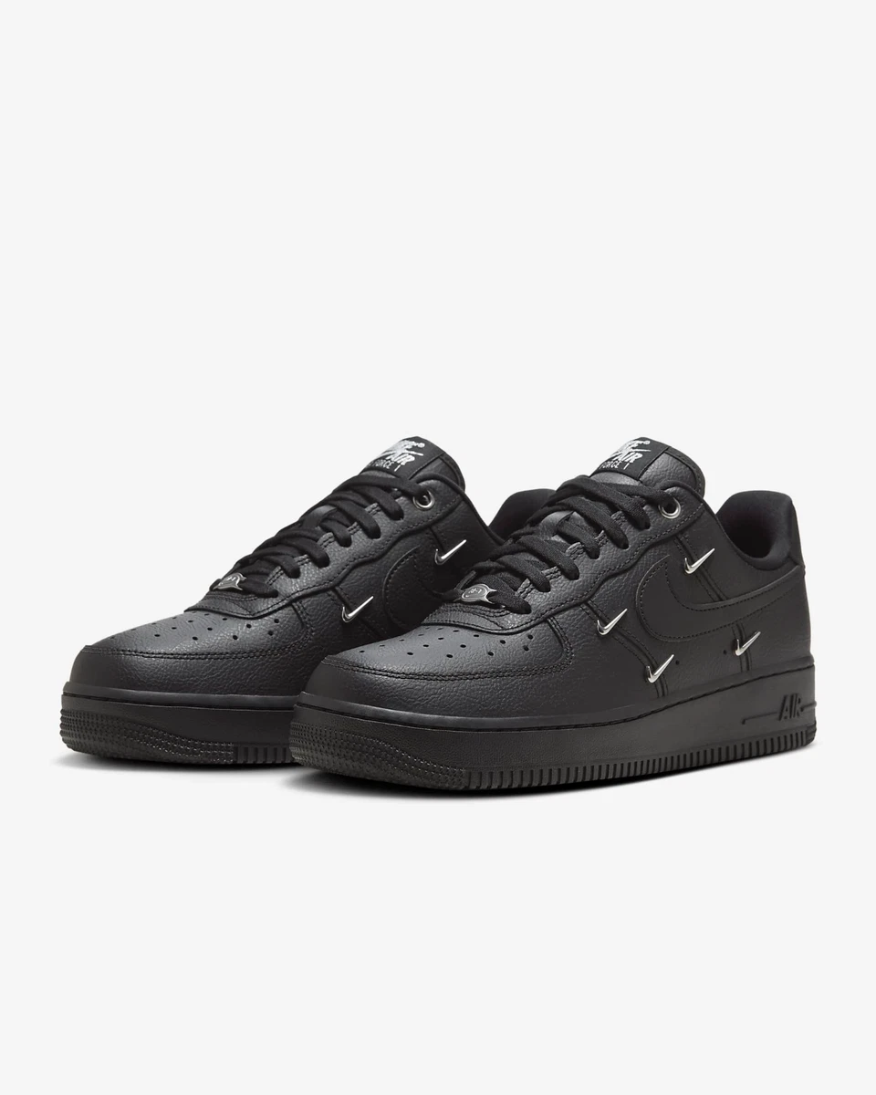 Nike Air Force 1 Canvas High Black Silver for Sale | Authenticity