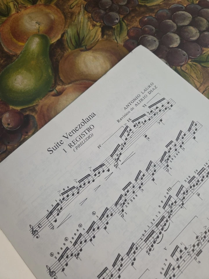 Antonio Lauro Suite Venezolana Para Guitarra Clásica Partituras Extremadamente Raras Foto 2 de 4