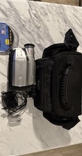 JVC GR-SXM37U Super VHS Lot: Camcorder, Bag, Charger, And Light