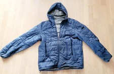 Gesteppte Jacke mit Kaputze, Marke Forclaz, blau, leicht wärmeisolierend, 2XL