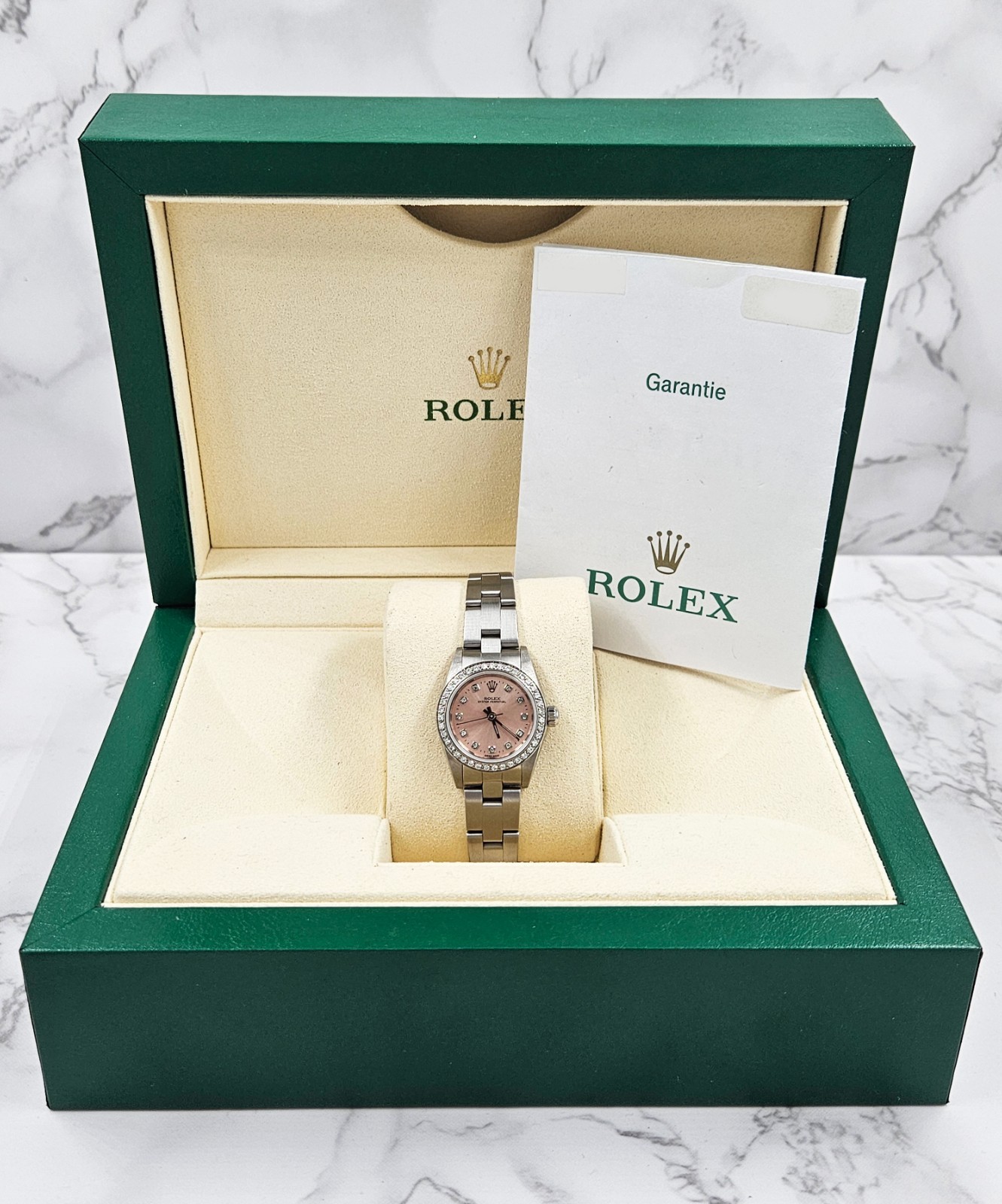 BARGAIN Rolex With PINK and Bezel
