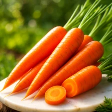 1000+ SCARLET NANTES CARROT SEEDS 🥕️ SWEET CORELESS • NON-GMO • FREE SHIPPING