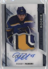 2015 Premier Acetate Auto-Patch /375 Robby Fabbri #112 RPA Rookie Patch Auto RC