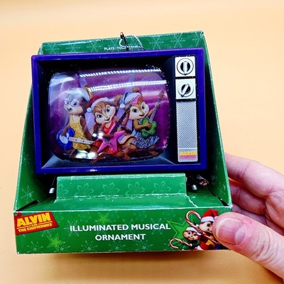 Alvin and the Chipmunks Chipettes Musical Ornament Plays ''Vacation'' 2013 FOX