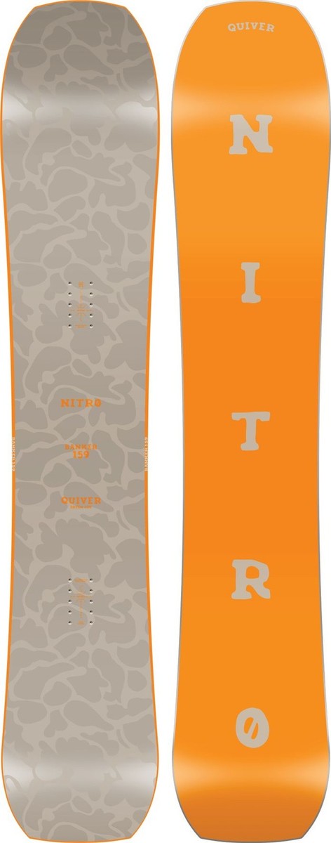 Nitro Banker Men's All-Mountain Snowboard, 159cm MY26 | eBay