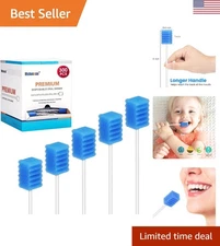 Individually Wrapped 300 Pcs Oral Swabs - Medical-Grade, Gentle Mouth Cleaners