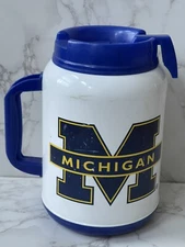 VTG Whirley MM-64 Oz Super Foam Insulated Michigan Woverines Mug Cup