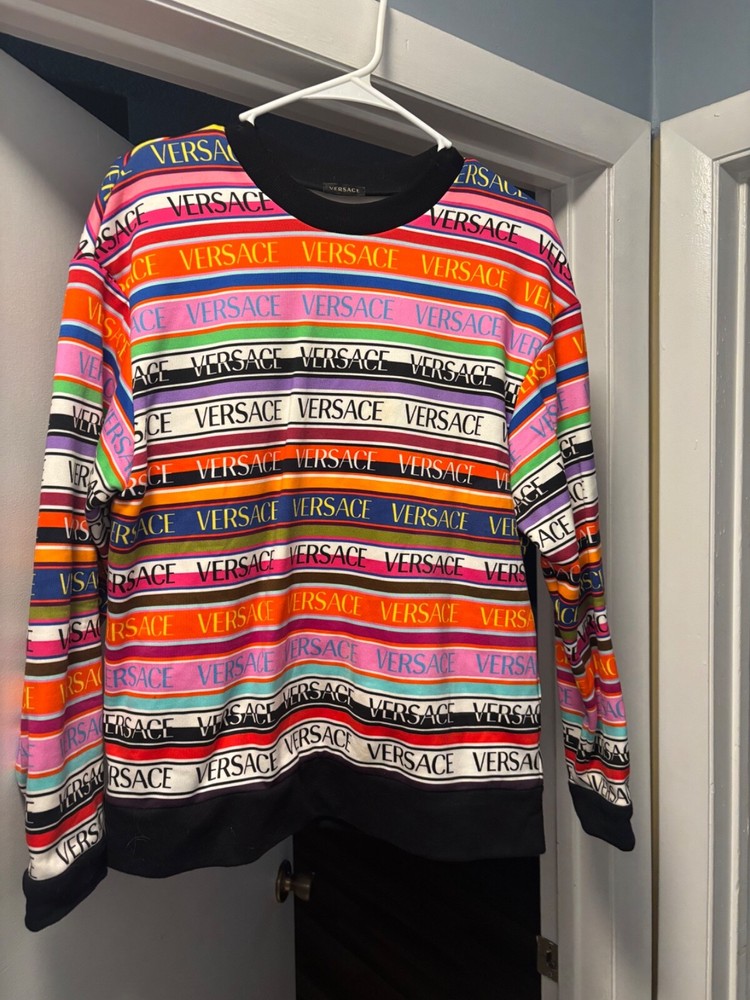 Authentic Versace Mens Long Sleeve Shirt Size Medium