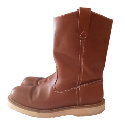 Guide Gear Wellington Boots 9.5 M Mens Work Wear Leather Oil Resistant Sole 