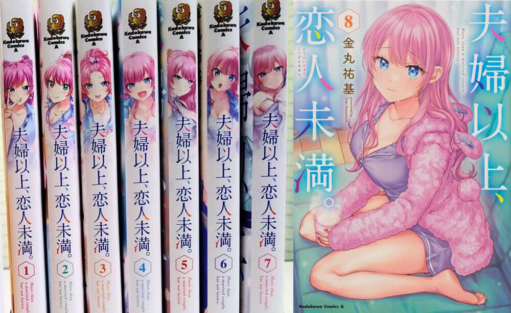 Fuufu Ijou, Koibito Miman Vol. 1-9 BD Set Version Japonaise Manga livres  d'occas