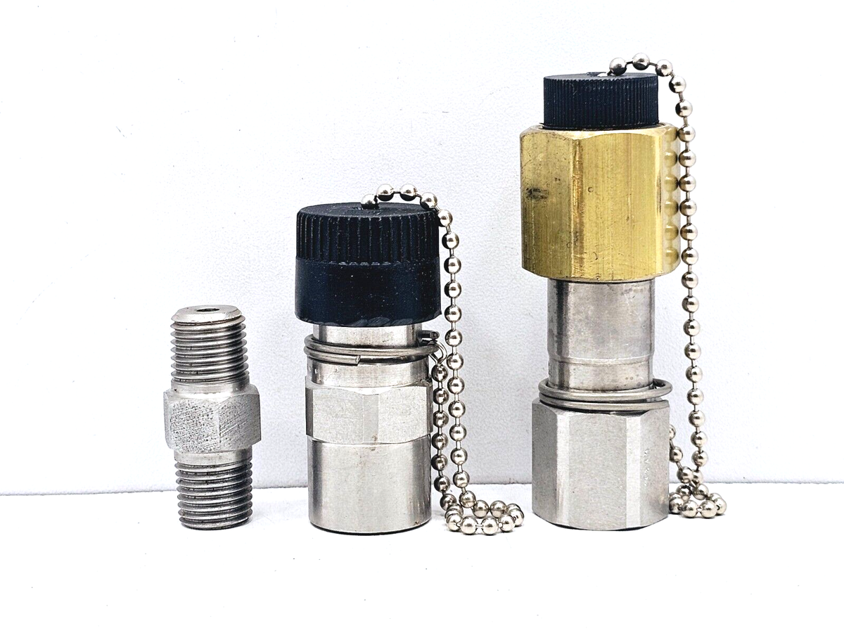 1141-63 PARKER COUPLER 1141-62 QUICK DISCONNECT 1/4