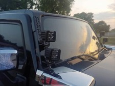 Hummer H3 Quad-pod Mounts Satin Black