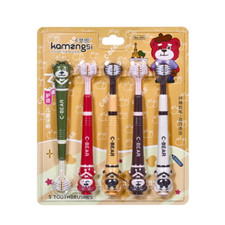 5pcs 3d Manual Toothbrush Three Sided U-shaped Soft Toothbrush For Comprehensive