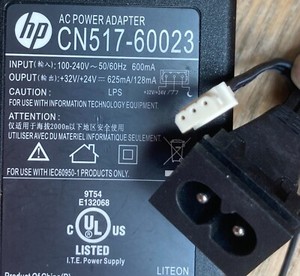 HP CN517-60023 HP ENVY 110 D411 120 e-All-in-One Drucker Netzteil Adapter
