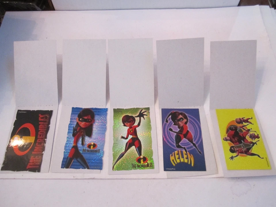 200+ PEGATINAS NOS LOS INCREÍBLES (2004) - COLECCIONABLES - PEGATINAS DISNEY/PIXAR Foto 2 de 4