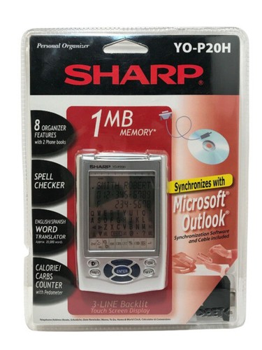 Sharp Personal Electronic Organizer MultiFunction YO-P20HII NEW FACTORY SEALED - 第 1/1 張圖片