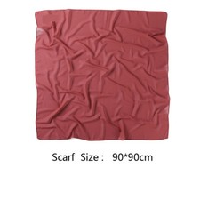 Women Glitter Square Chiffon Scarf Bandana Wrap Shawls Headscarf Stoles 90cm
