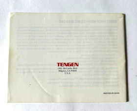 Gauntlet Nintendo Entertainment System NES 1985 Cartridge Manual Box, NO Sleeve