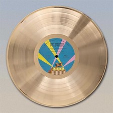 Ozzy Osbourne  "Speak Of The Devil" Gold LP Record wall art