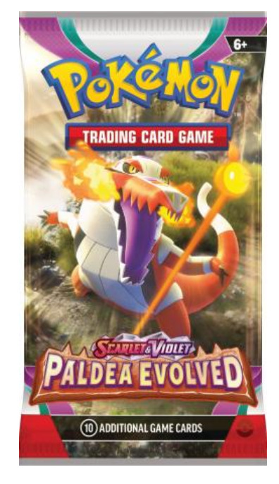 Pokémon TCG: Scarlet & Violet Sleeved Booster Pack (10 Cards