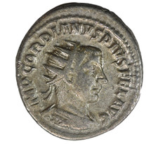 Gordiano III 238-244 AD,AR Antoniniano 4,43 g. SOR-63