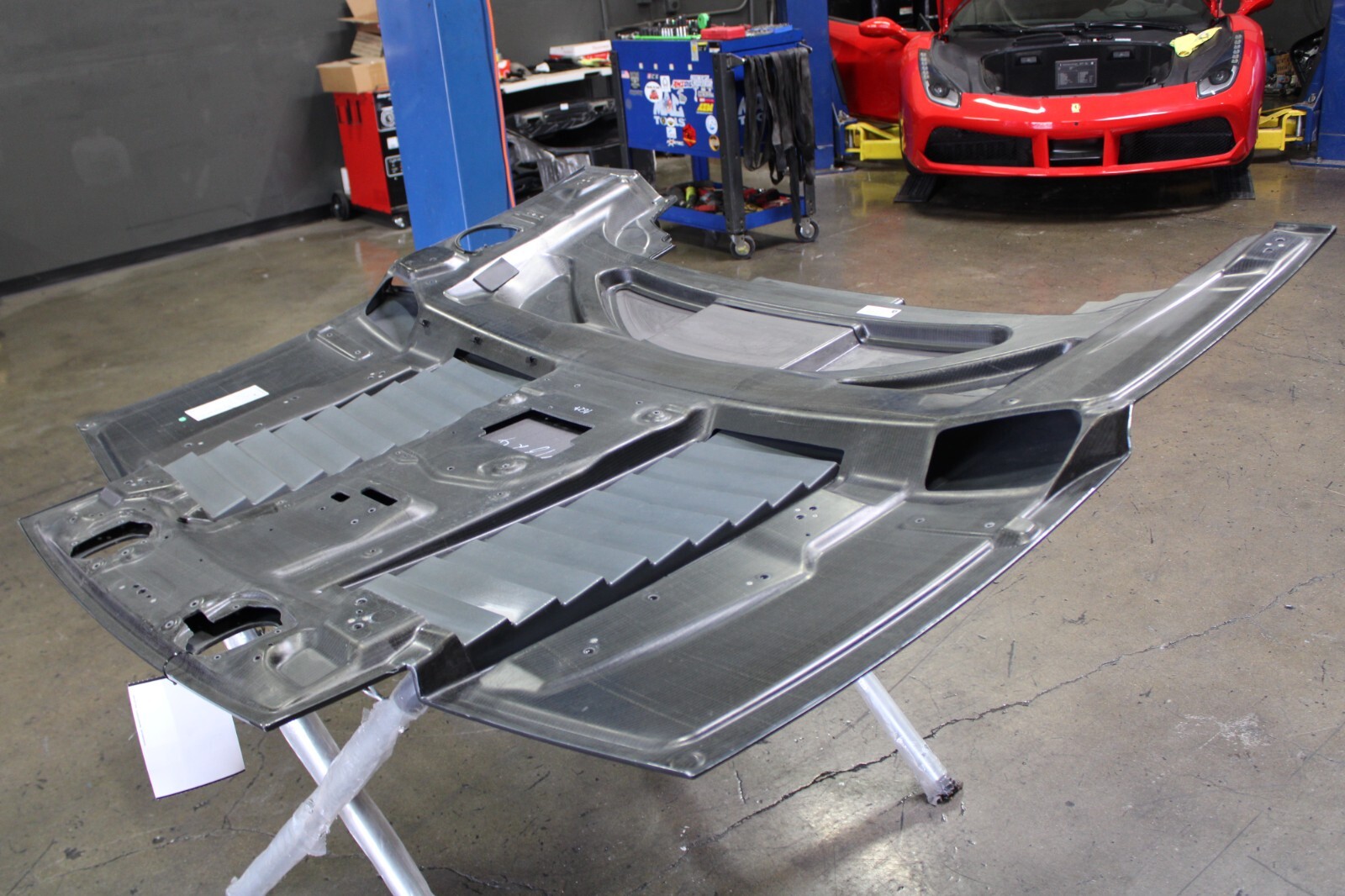 Lamborghini Gallardo, Spyder, Carbon Fiber Decklid, Used, P/N 407827023