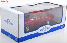 Alfa Romeo Giulia Nuova Super Dark Red 1974 Model Car Group 1/18 Scale