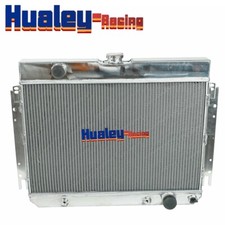 3 Row Aluminum Radiator For 1963-1968 Chevy Impala L6 V8 1964-1967 Ei Camino
