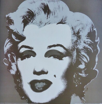 F*I様 1993 Andy Warhol “Marilyn Monroe” ANDY WARHOL Foundation MARILYN MONROE Gray/black 1993 Art Print