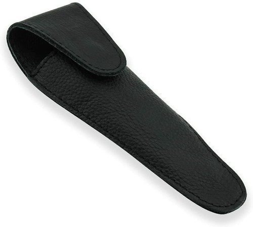 Men's Safety Razor case, Cover, 100% Real Leather Protective / Travel Case - Picture 2 of 5