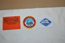 PATCH AND BADGES FROM THE 1991, 2013 & 2014 TCA NATIONAL CONVENTIONS - LOOK !!!!