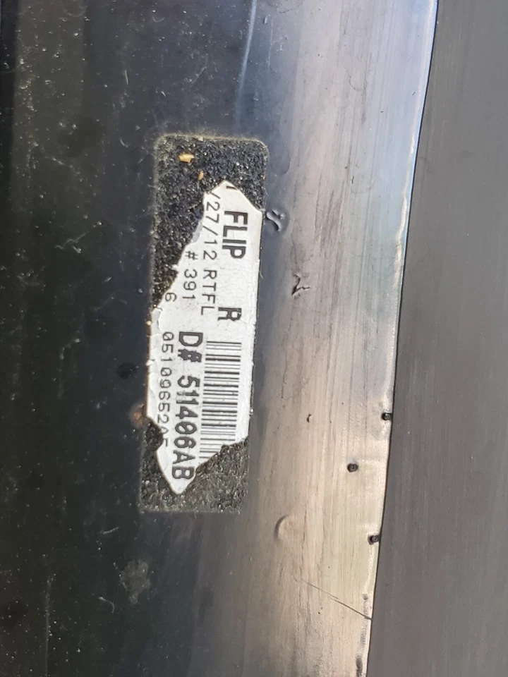 Dodge Grand Caravan 2008-2018 trasero derecho 1/4 vidrio/ventana tinte privacidad (tinte AS3) Foto 4 de 4