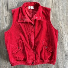 vintage 70s corduroy vest