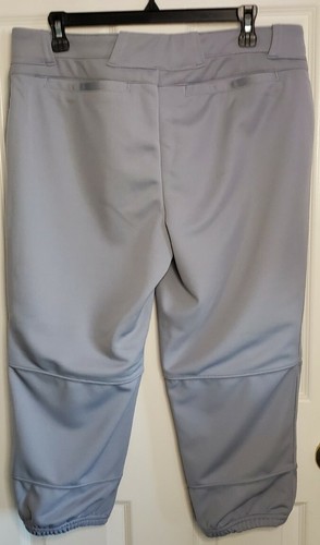 Under Armour Women's UA Strike Zone Softball Pants Gray Sz L - Picture 2 of 4