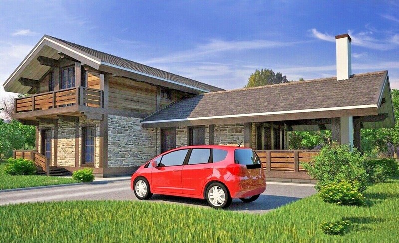 PREFAB TIMBER FRAME KIT ENGINEERED WOOD HOUSE DIY BUILDING CABIN HOME GLULAM GLT - Image 3