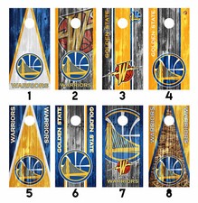 Golden State Warriors Cornhole Wrap Skin Decal Vinyl Sticker MANY DESIGNS SK99