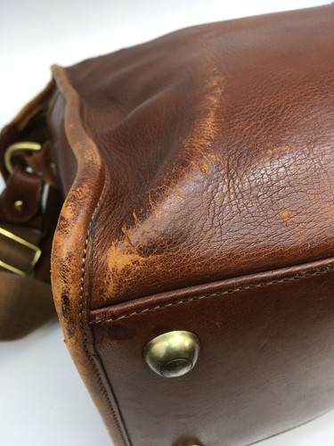 VTG Ghurka Marley Hodgson Express No. 2 All-Leather 20" Duffle Weekender Bag - Picture 18 of 24